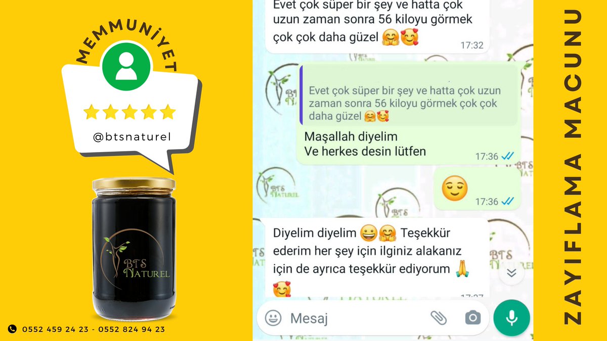 NaturelBts's tweet photo. %100 #BİTKİSEL #KİŞİYEÖZEL #BTSNATUREL #ZAYIFLAMA #MACUNU   
#metabolizmayı hızlandırır #yağyakar #iştah keser #su tüketimini artırır #sindirimi düzenler https://t.co/tdYBAv8fvZ