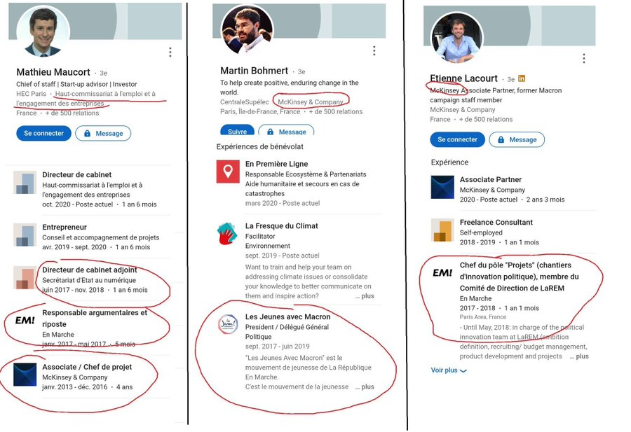 Gaetandlb's tweet photo. Tout est flagrant !  Et Macron ose dire qu'il faut "continuer d'être exigeant en matière d'exemplarité"...

#McKinseyMacronGate https://t.co/UuTmHGcWFG