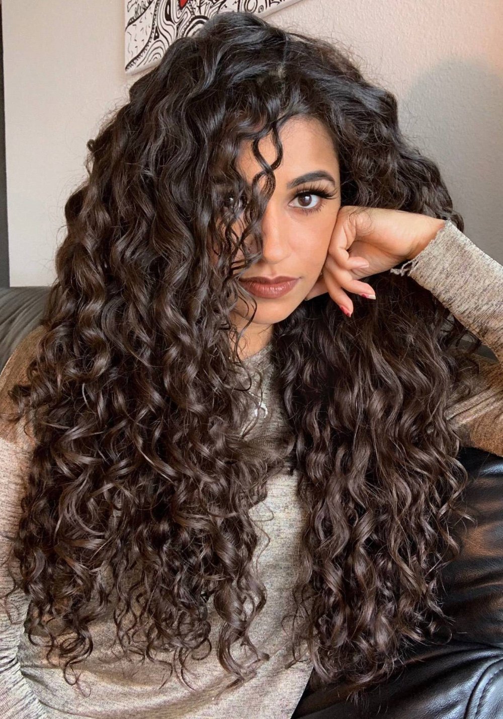 Curly hair extensions clearance russian