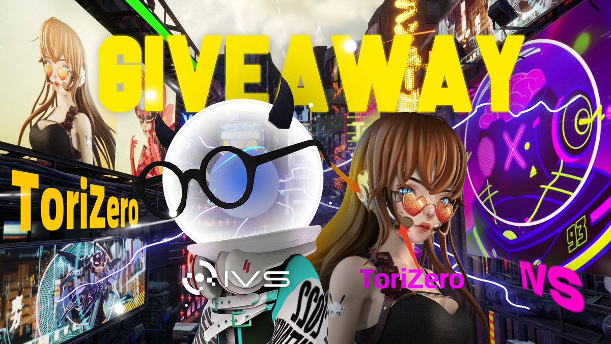 IVSProtocol's tweet photo. Tori Zero X Infinite Virtual Space

Giving away  3X ToriZero_REDLAB  WL spots !!

Rules To Enter:
Follow @ToriZero_REDLAB&amp; @IVSProtocol, @metalab001
Like, RT &amp; tag 3
Join https://t.co/dAo2E1VY7C  &amp;
https://t.co/NpsGewmPy8 (200 invites only)

Ends in 24 Hours!
#NFTGiveaways https://t.co/8c6xm8Pt6t