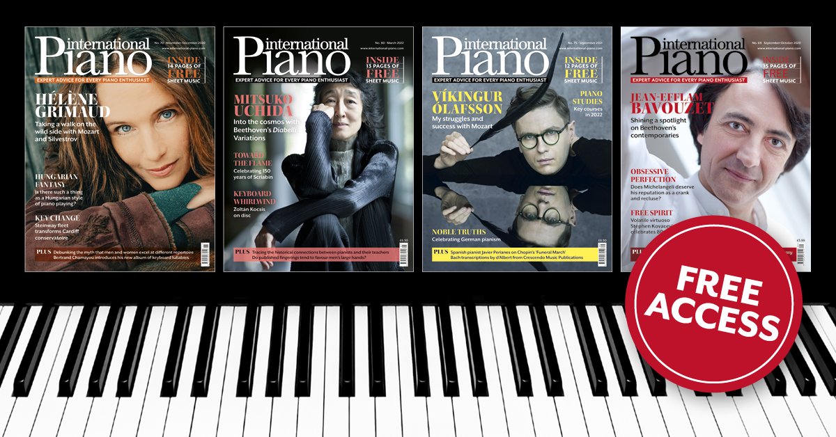 IP_mag's tweet photo. 🎹 Celebrate #WorldPianoDay with FREE access to our digital archive, allowing you to search and explore every issue of International Piano from the past decade! https://t.co/h6bR4BxuNH https://t.co/JWQ6bCl1gg
