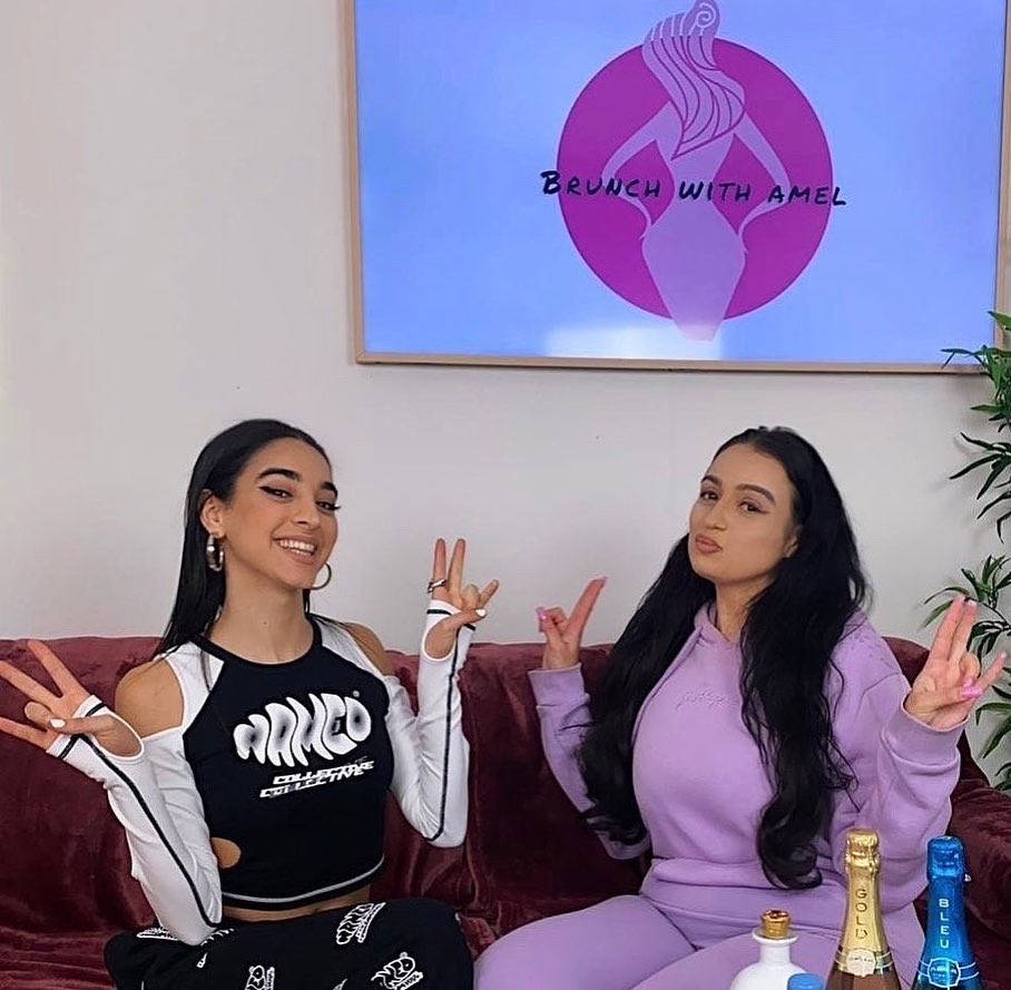 amelrachediuk's tweet photo. Reunited with my talented snack sister @KaraMarni our interview drops today 12 noon ya’ll ready! 
🥰♥️😍✨ https://t.co/U6XdpZmCG8