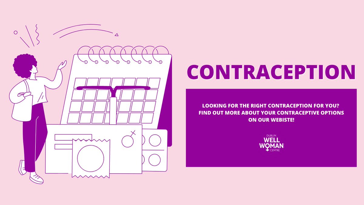 dublinwellwoman's tweet photo. There are several issues to consider when deciding which method of contraception to choose. Talk to us to decide what option works best for you! >> https://t.co/PjRq15poT6 #Contraception #Contraceptionoptions #Larc https://t.co/nyHK1euZGI