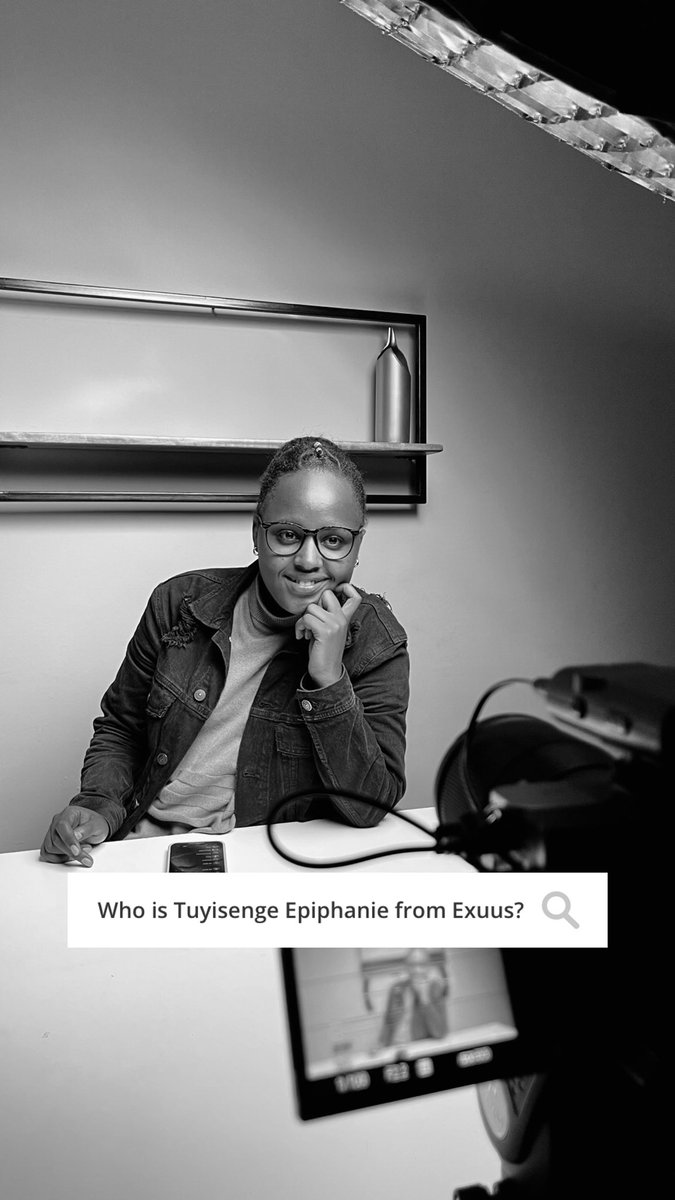 ExuusHQ's tweet photo. It’s #TimelyTuesday again & team Marketing is up.#RwOT e-meet 1 of our own @_TuyisengeEpiph aka Beranova.
Among her aspirations,creating a space for ethical young leaders to inspire the next generation is one of them.Big things right there!
#WomensHistoryMonth
#WomenInExuus
1/2 https://t.co/Xqp2wv6xtQ