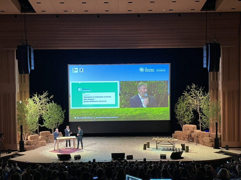 c_pradels's tweet photo. C’est parti ! Le #GrandDefiEcologique a été lancé par l’@ademe pour réfléchir à l’évolution de notre civilisation humaine, événement accueilli par la ville d’@Angers
Découvrons ensemble les 4 scénarios de la neutralité carbone https://t.co/4jb5qZNnhW