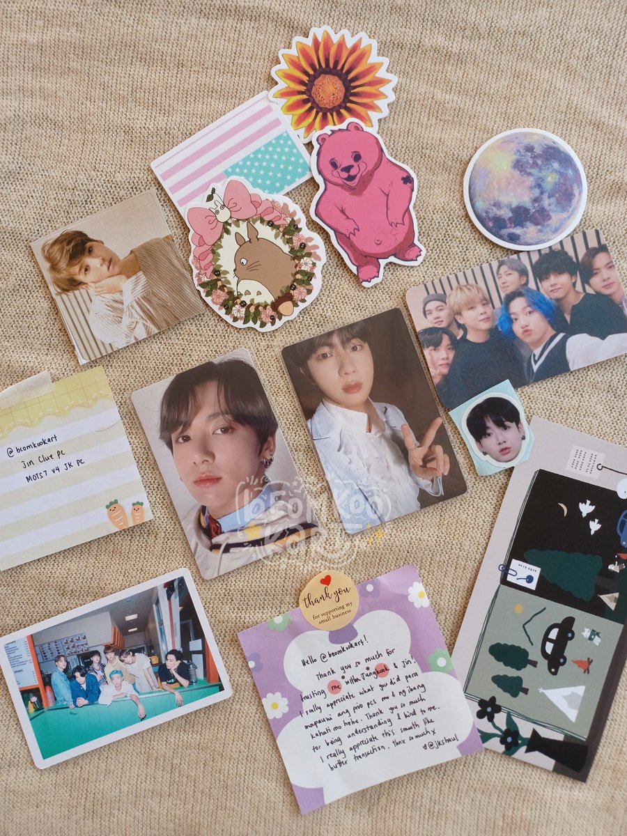 beomkookart's tweet photo. — ꒰ #beomkoomail ꒱ 💌 

t. @jkshaul
hello! jin and jungkook are finally home, thank you for packing them safely with your freebies &amp; vv thoughtful letter! Our transaction will surely be one i won't forget 🥺'Til next transaction ♡ https://t.co/BhAHpsmAEw