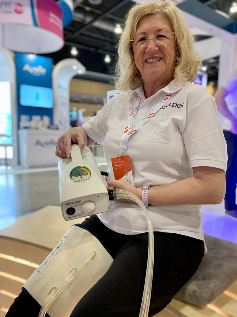 SheraleeBearne's tweet image. Come and see me an the #WoundExpress on the @Huntleighdiag stand during #WCT2022