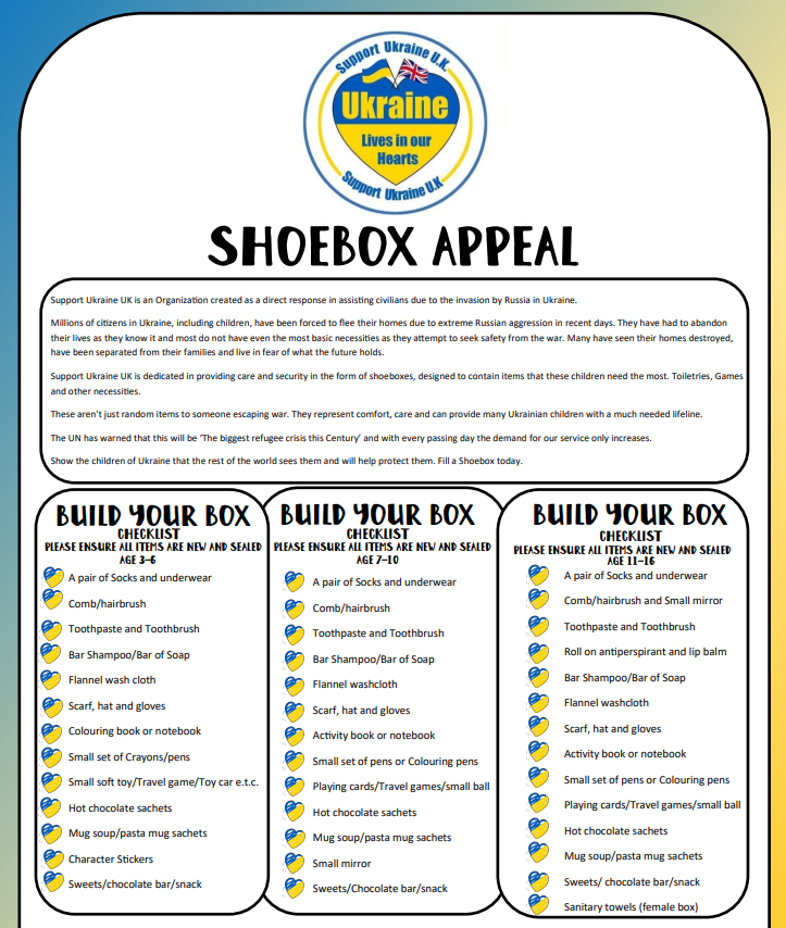 hogarthlead's tweet photo. Over the Easter holiday , we will be asking our children to help Ukrainian children through this lovely idea ! #supportukraineUK https://t.co/wXTmymEde5