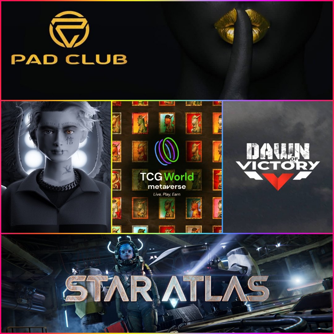 Vitalik_On_BTC's tweet photo. TOP 5 2022 projets NFT 💎💰

@PadClub_io Unique dans l’écosystème crypto revenue passifs 

@staratlas le plus ambitieux des play to earn 

@DOVNFT play to earn économie strategies 

@BlvckParis Nft utilité + arts 

@OfficialTCGCoin metaverse farming ++

 Giveaway Airdrop coming😘 https://t.co/T4su8a0j5T