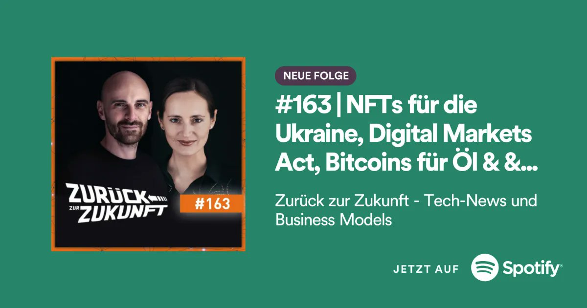 Zurück zur Zukunft Podcast: Tech News & Biz Models tweet media