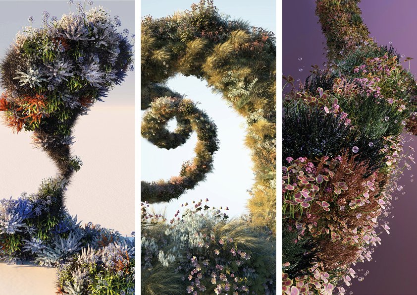 flomingo_c4d's tweet photo. @KnownOrigin_io All 3 pieces available, 1/1 editions, made with love 💚🌱https://t.co/doMFGTsXz2 https://t.co/iTV7uLJPbh