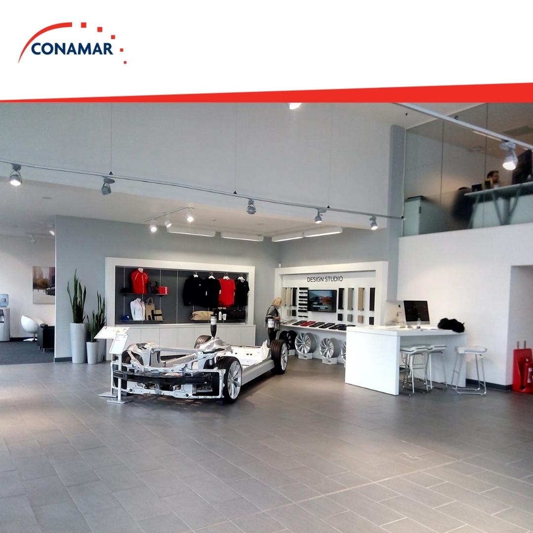 ConamarBuild's tweet image. These projects were to create the first standalone showrooms and service centres for Tesla outside London. It involved redesigning old showrooms to incorporate a showroom, maintenance and servicing area as well as a supercharging facility.

Find out more &amp;gt; bit.ly/3MYxueV