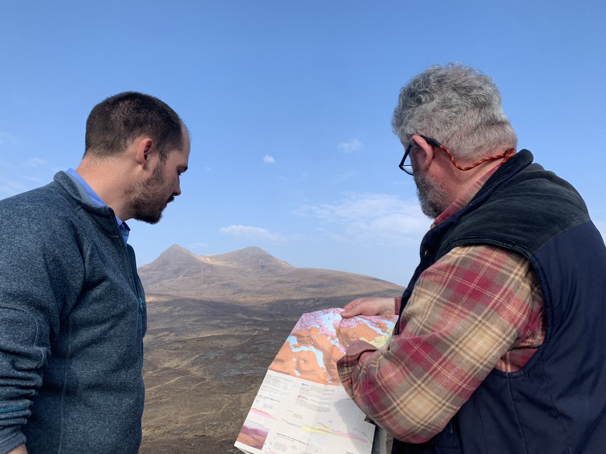 Home from an awesome trip to Ullapool with the 4th year undergraduates! Great to be back out in the field with the students and especially in the sun! ☀️⛰ <a href="/abdngeology/">Aberdeen Geology & Geophysics</a>
