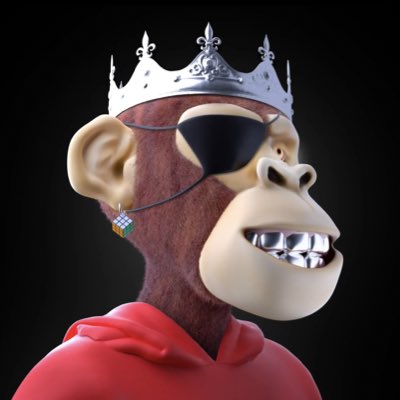 CrystalBunnyNFT's tweet photo. #NewProfilePic @GamingApeClub Rare eye patch trait!! Thin floor 🍾 https://t.co/riQOZYfaMw