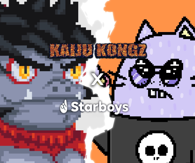 kaijukongz's tweet photo. 🎉Kaijukongz x Starboys🎉

Do you want to own your blue chip?
join starboys

1 X Airdrop
5 X WL spot Starboys

To enter:
1⃣ Follow
@StarboysNFT 
@kaijukongz 
@eth_apple

2⃣ Join
https://t.co/oqjpPpyB96

3⃣ RT &amp; tag 3

WINNER MUST BE IN SERVER TO QUALIFY TO THE RAFFLE

⏳ 24hrs https://t.co/z4HM1yQ2r7