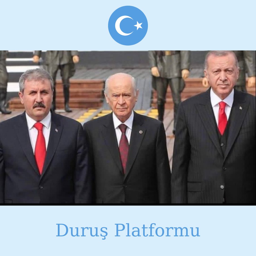 TEK VATAN, TEK MİLLET, TEK BAYRAK, TEK DEVLET = TEK ÜMMET #cumhurittifakı #akp #mhp #bbp