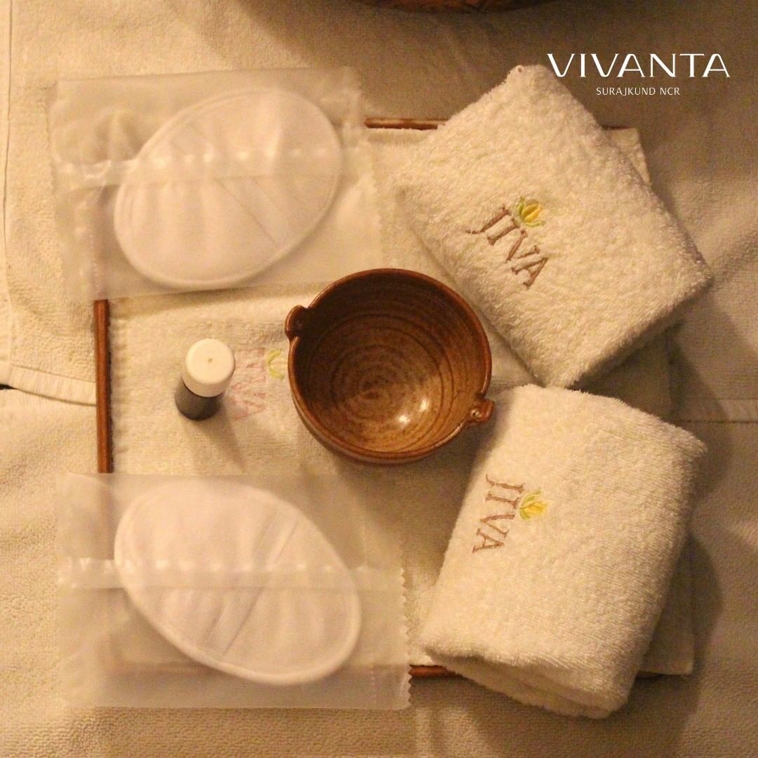 Signature treatments at Jiva Spa.
Revive your soul with the essence of ancient Indian healing techniques.

To know more, please call: +91 129-419 0000

#VivantaSurajkund #Vivanta #Faridabad #Staycation #foodie #DelhiNCR