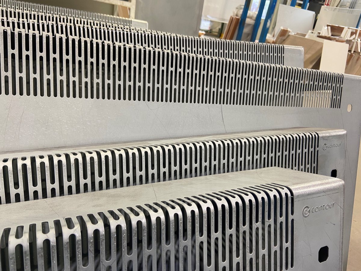 A 'behind the scenes' image of some of our pre powder coated #lstguards

#safeheating