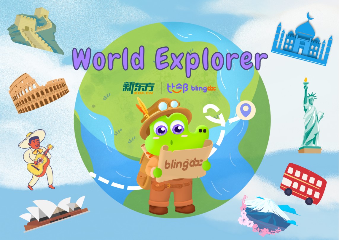 bling_abc's tweet photo. Starting this week, BlingABC will hold an online English Corner. Through these activities, children will learn about various cultures around the world. We hope all participating children will have a wonderful time on this cultural journey with us. 
#NewOriental #BlingABC https://t.co/swhmvLakJC