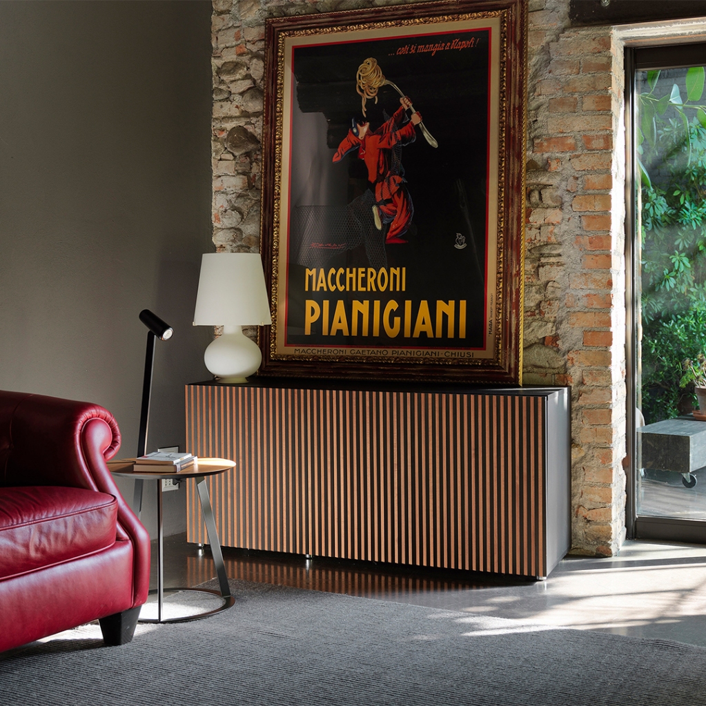 Leon sideboard: download data sheet and CAD models for your interior design projects. horm.it/landing/leonwo…