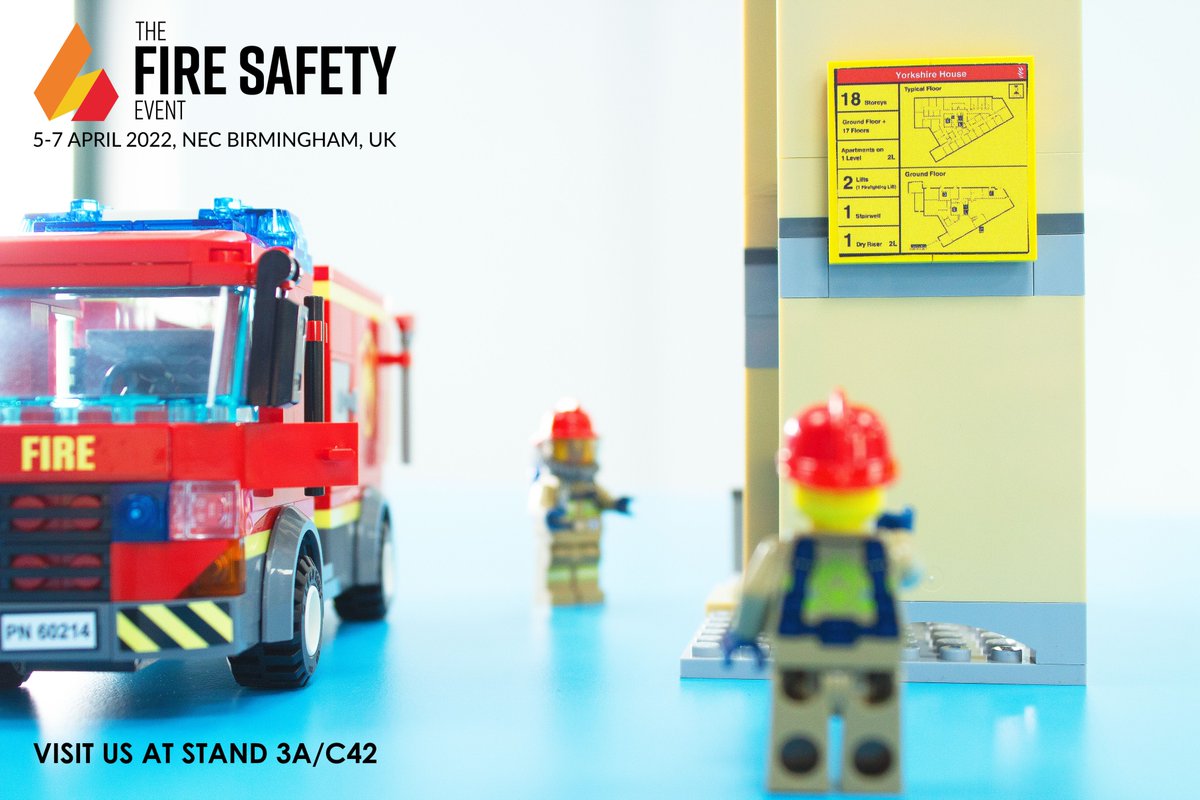 We will be showcasing our Premises Information Plates at this year's 🔥<a href="/FireSafetyEvent/">Fire Safety Events</a>🔥

If you are responsible for fire safety in tall buildings visit our stand to find out how we can support you ✅

#fse2022 #firesafety #tallbuildings #housing #premisesinformationplates