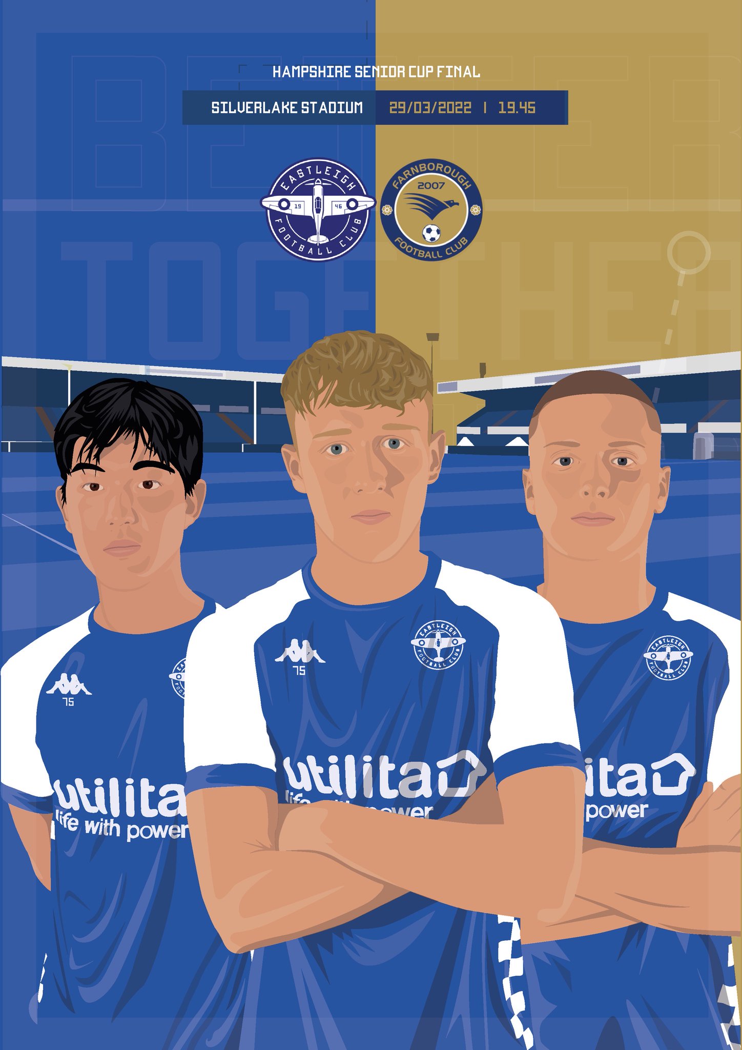 Eastleigh FC on Twitter "It's a cup final 𝙈𝘼𝙏𝘾𝙃𝘿𝘼𝙔 for the Spitfires