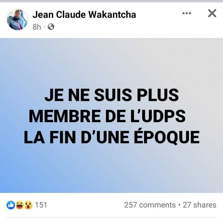 Proffesor_enca's tweet photo. Enfin ce taliban qui as finis à insultes les gents sur le réseau quitte #LUdps on attend le suivant qui sera @CivuadiKalanga , @BenitaNtumba ,@BavickM poste ezoya teh tjr le voisin qui bénéficie. https://t.co/hinO34DCgD