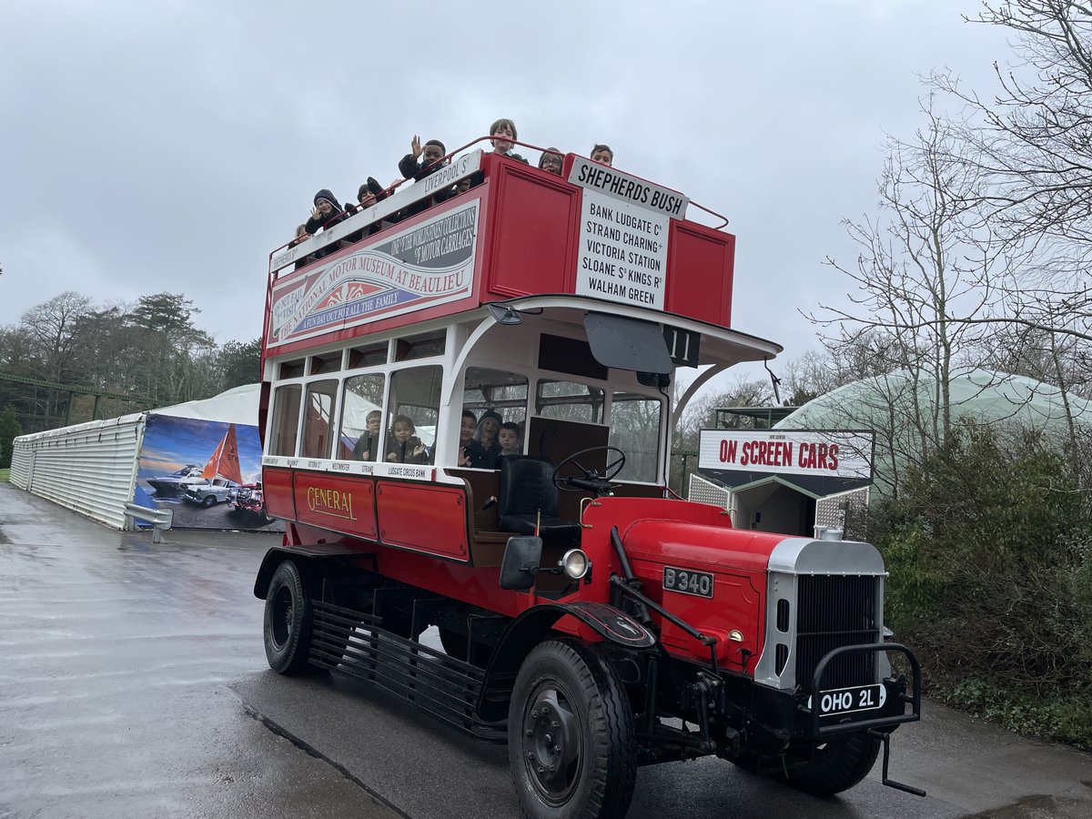 KESPreparatory's tweet photo. #StroudY1 recently visited Beaulieu Motor Museum where they got to ride in a 100 year old car and go for a ride on an open top bus!
@Beaulieu_Hants #StroudKS1 #StroudCollaboration https://t.co/CcyHXljAGu