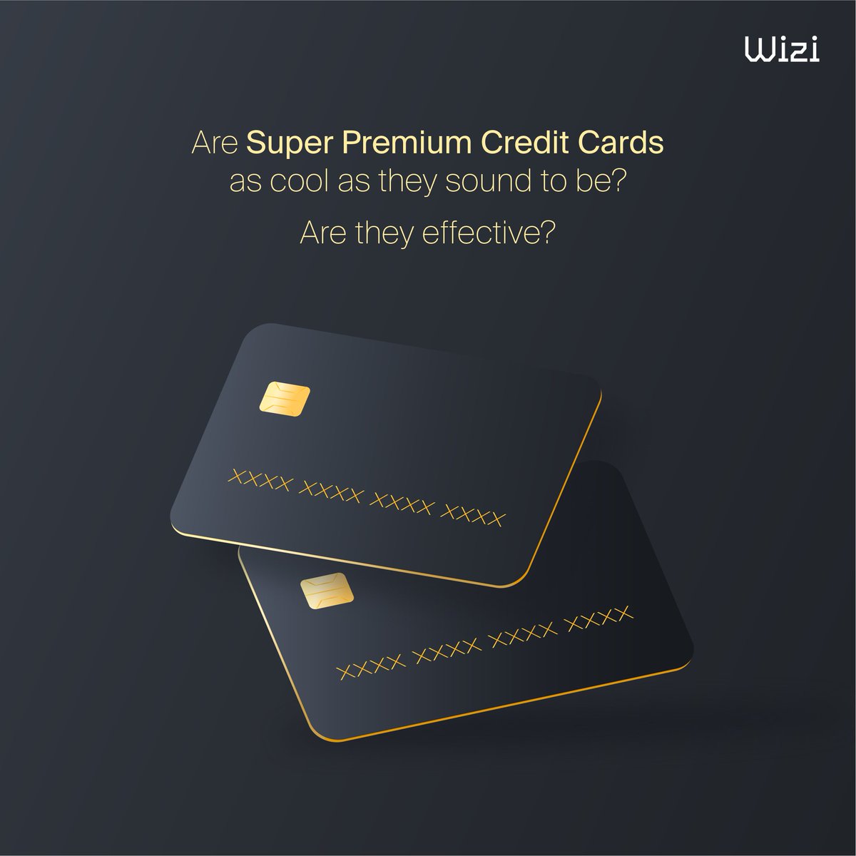 wizi_app's tweet image. #WiziBlog-Have you ever wondered how 'Super Premium Credit Cards' work?
Not sure about the Cost v/s Benefit of these cards?
This blog will help you decide on that as it takes you through the journey of a user!
To know about all this &amp;amp; more, 
Visit- wizi.app/super-premium-…
