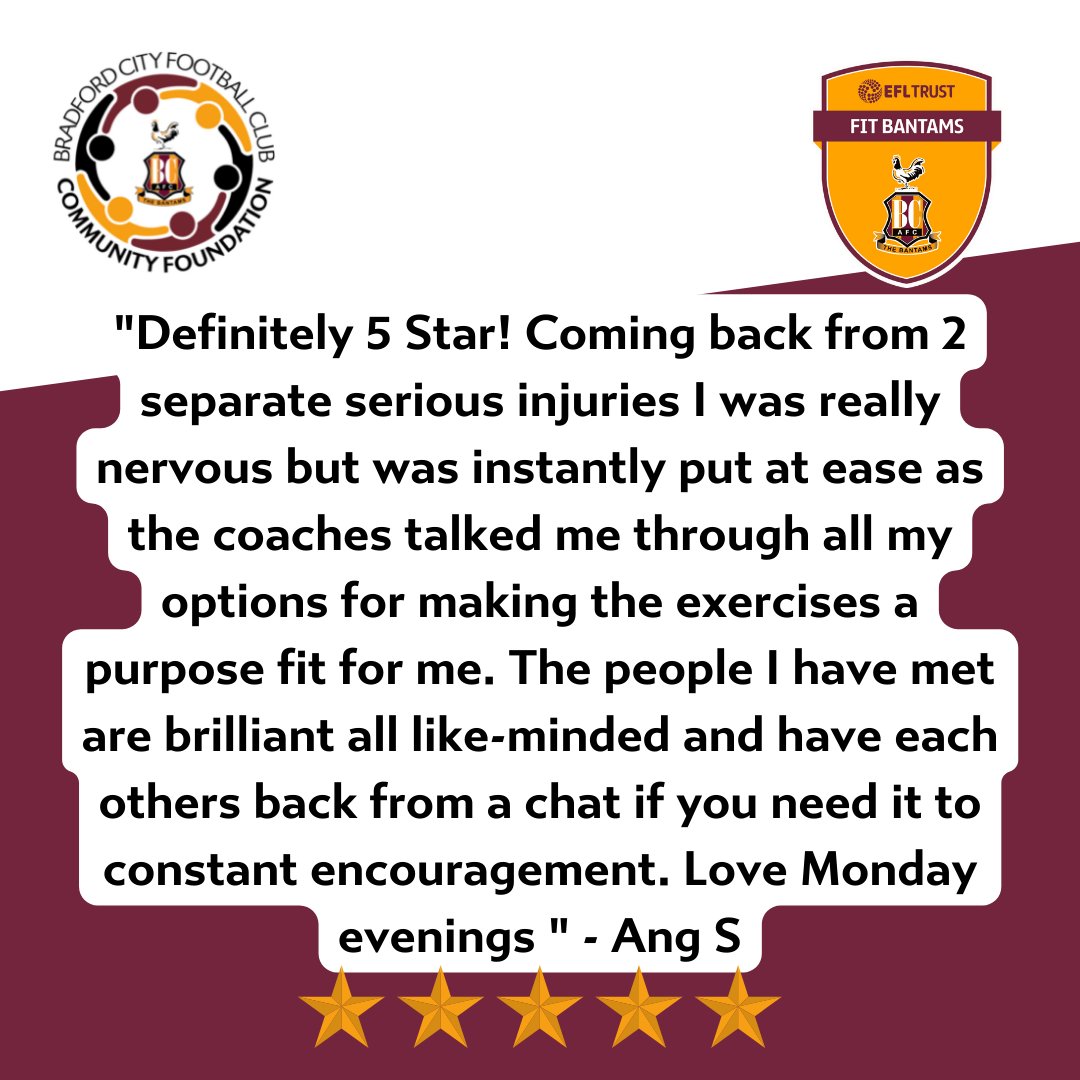 Bradford City FC Community Foundation tweet media