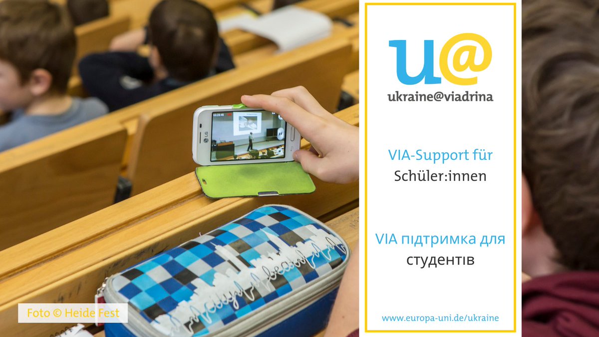 viadrina's tweet photo. 🇺🇦 Віадріна готує іноземних абітурієнтів з України за допомогою спеціального підготовчого курсу, який направлений на вивчення мови, предметів та методів навчання в Європейському університеті Віадріна. За додатковою інформацією звертайтеся до: 👉https://t.co/pyfGNxy9Aq https://t.co/Kp0FS4xGXF