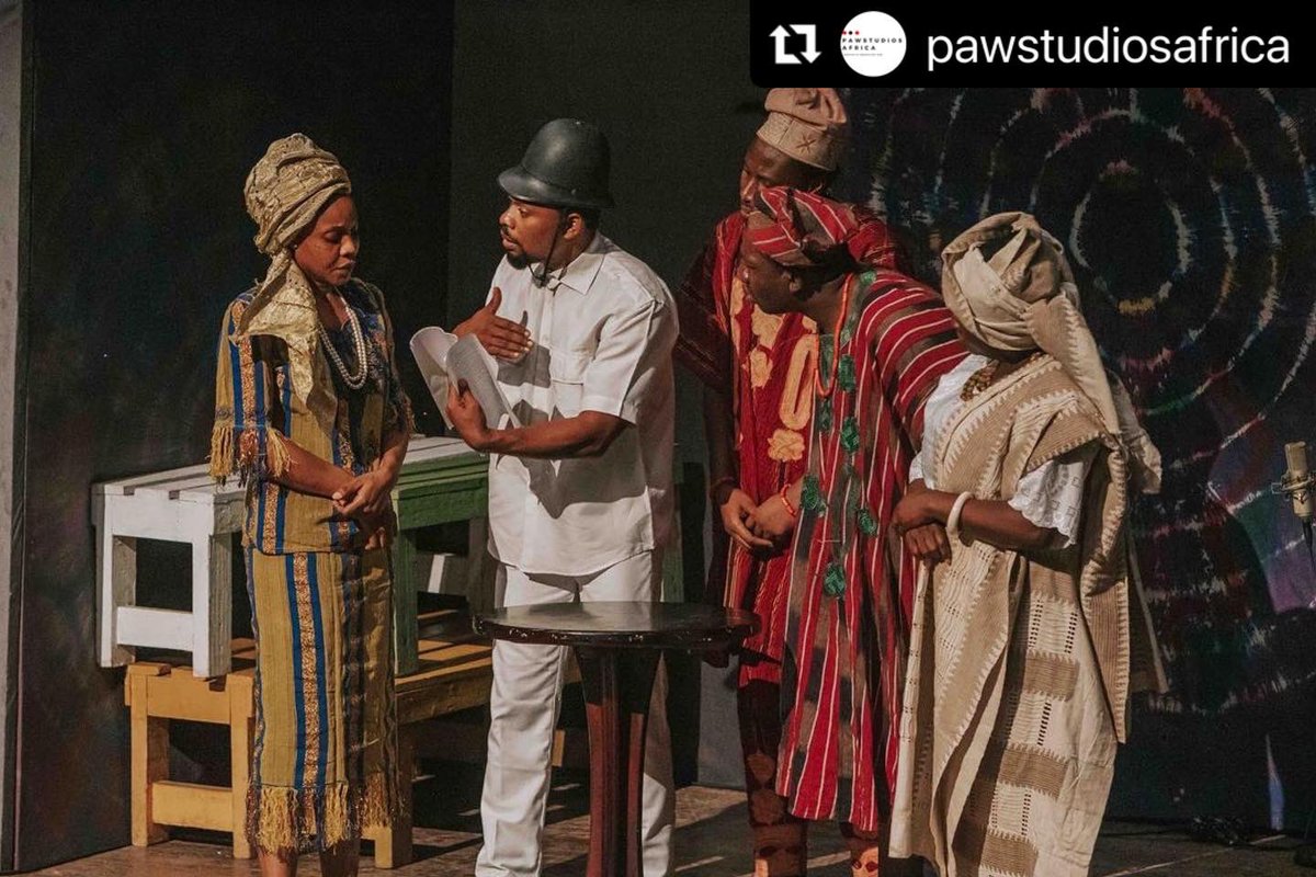 pawstudiosAF's tweet photo. BEERE was a movement! And we made great impact! This story continues to live👏🏽 

Dance, Music and Drama crafted into one single piece! We thoroughly enjoyed this one 🤩

Writer: Abiodun Baiyewu
Artistic Director: @kennethuphopho
Producer: @topesanni for Pawstudios Africa https://t.co/vae6xAe2le