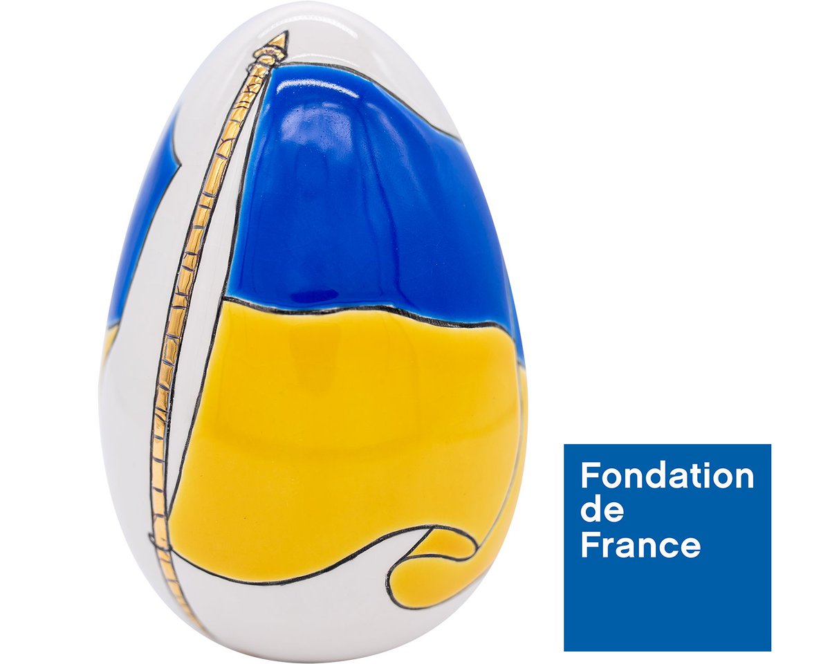 TICetplus's tweet photo. Un œuf aux couleurs de l’Ukraine !
@EmauxdeLongwy 
https://t.co/wuFGgdptNl https://t.co/zL6LmeKAtj
