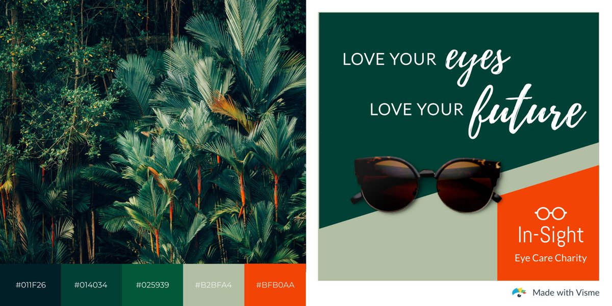 VismeApp's tweet image. Contrasting color palettes are great for calls-to-action graphics like sale promotions.

Copy the codes to use in your own content!

011F26
014034
025939
B2BFA4
BFB0AA

#colors #coloranddesign #colorpalette #designcommunity #designtwitter #socialmediamanagers #contentcreators