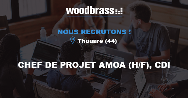 🔎 Woodbrass recherche un(e) Chef(fe) de Projet AMOA (H/F) pour son siège social basé en région nantaise

Vous êtes passionné(e) de musique et souhaitez intégrer le e-commerce ? Rejoignez-nous ici 👉 bit.ly/3isu3iy

#Emploi #musique #cdi