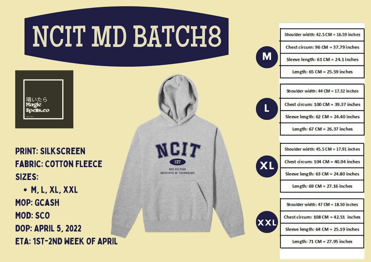 magicspells_co's tweet photo. [ONGOING GROUP ORDERS]
⚾️NCT 2021 JERSEY - https://t.co/hkYbK5RU2C
📒NCIT HOODIE - https://t.co/HywHmJSmwC
🎮GLITCH MODE MD - https://t.co/eBeG0KGfT2 

help rt wts lfb ph ncit nct 127 dream 2021 baseball https://t.co/UzCaFBrC9j