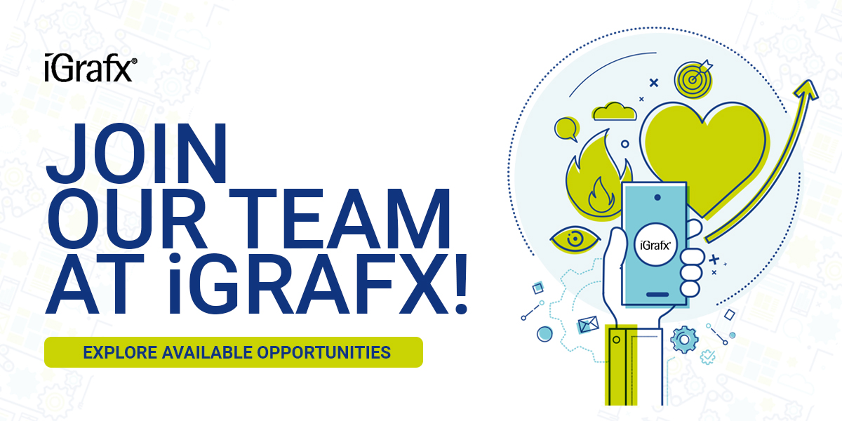 Spring is in the air and there's never been a better time to join the iGrafx team. With open positions in Customer Success, Product Management, R&amp;D, Sales, and more there's bound to be an exciting opportunity just waiting for your skills and talent. #Hiring