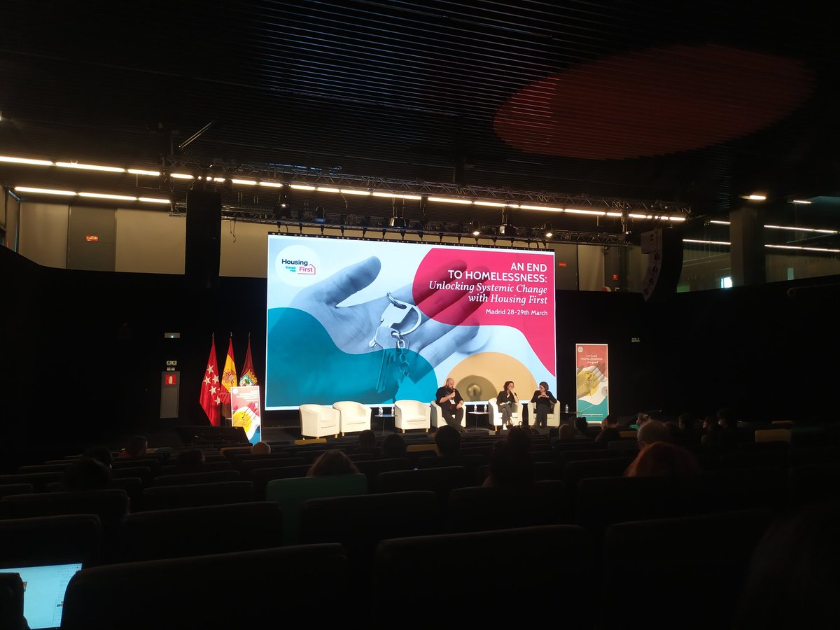 Segundo día de Conferencia @HousingFirstHub en Madrid. Second day HF Hub conference. #housingfirst #anendtohomelessness
