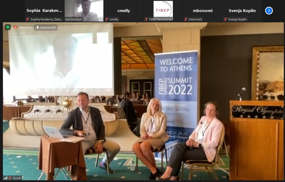 Great panel with <a href="/luciegeislerova/">luciegeislerova</a> <a href="/NewtonMediaENG/">Newton Media Global</a> , Lisa von Beust <a href="/Auxipress/">Auxipress</a> and Manuel Moerbach <a href="/Onclusive/">Onclusive</a> about how to organize sales in MMOs at the <a href="/_FIBEP/">FIBEP #MediaIntelligence #MediaInsights</a> Spring Summit in Athens 
#FIBEPSpringSummit #MediaIntelligence
moderated by <a href="/SteffenEgelund/">Steffen Egelund</a> @mediatracksg