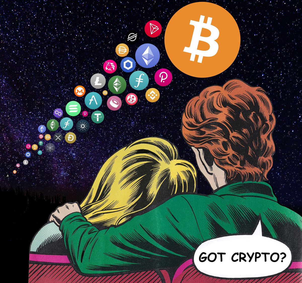 plancollage's tweet photo. Title: Got Crypto?
Collage &amp; mixmedia on paper .
.
.
#collage #collagewave #collageart #collageartwork  #collageartwork  #plancollage #analogcollagecommune #collage_art #collagecollective #handmadecollage #nft #nftart #nftartist #digitalart #cryptocurrency #crypto #cryptonews https://t.co/5ysSKCpKgA