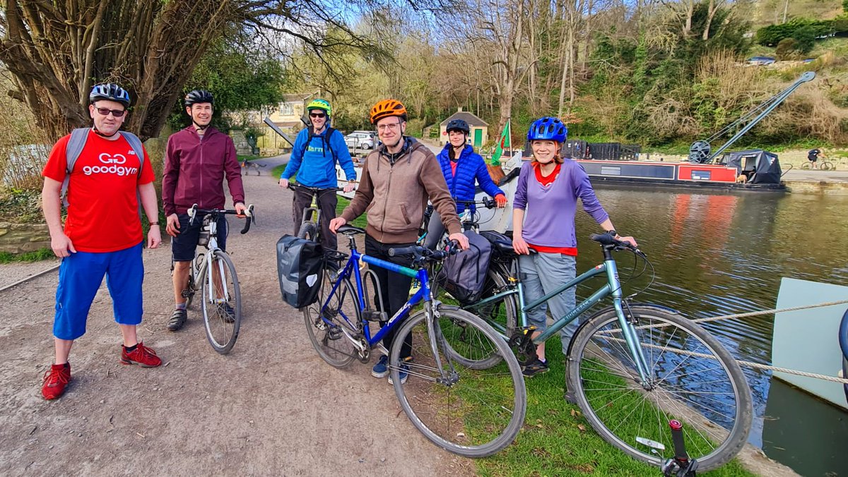 goodgymbath's tweet image. We regularly organise cycle rides. So if you want to hear more about what Goodgym does, why not come and join us for a ride 😊