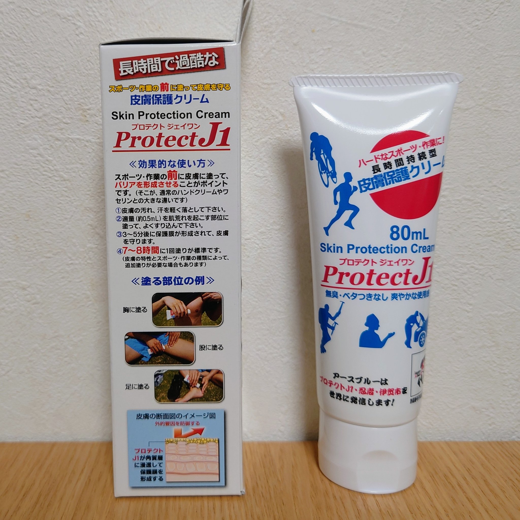 プロテクト ジェイワン 80ml 未使用 新品 プロテクトJ1 皮膚保護 ...