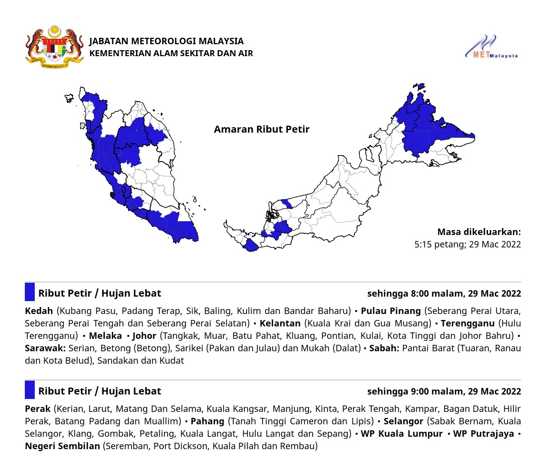 metmalaysia's tweet photo. AMARAN RIBUT PETIR. ⛈⛈⛈

#ributpetirmetmalaysia
#MenangBersama
#LindungDiriLindungSemua
#metmalaysia https://t.co/QaU8FVuy0a