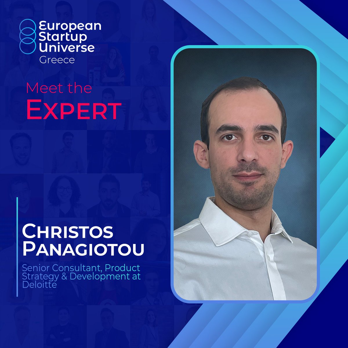 startup_greece's tweet photo. Christos Panagiotou is a Strategy &amp; Operations Consultant based in Seattle, WA focused on product development &amp; engineering, digital twin, industry 4.0, and IoT. 

We are very grateful that we will have you in the program as an expert, Mr. Panagiotou!

#esu #expert #thankyou https://t.co/dEJSYVgMWI