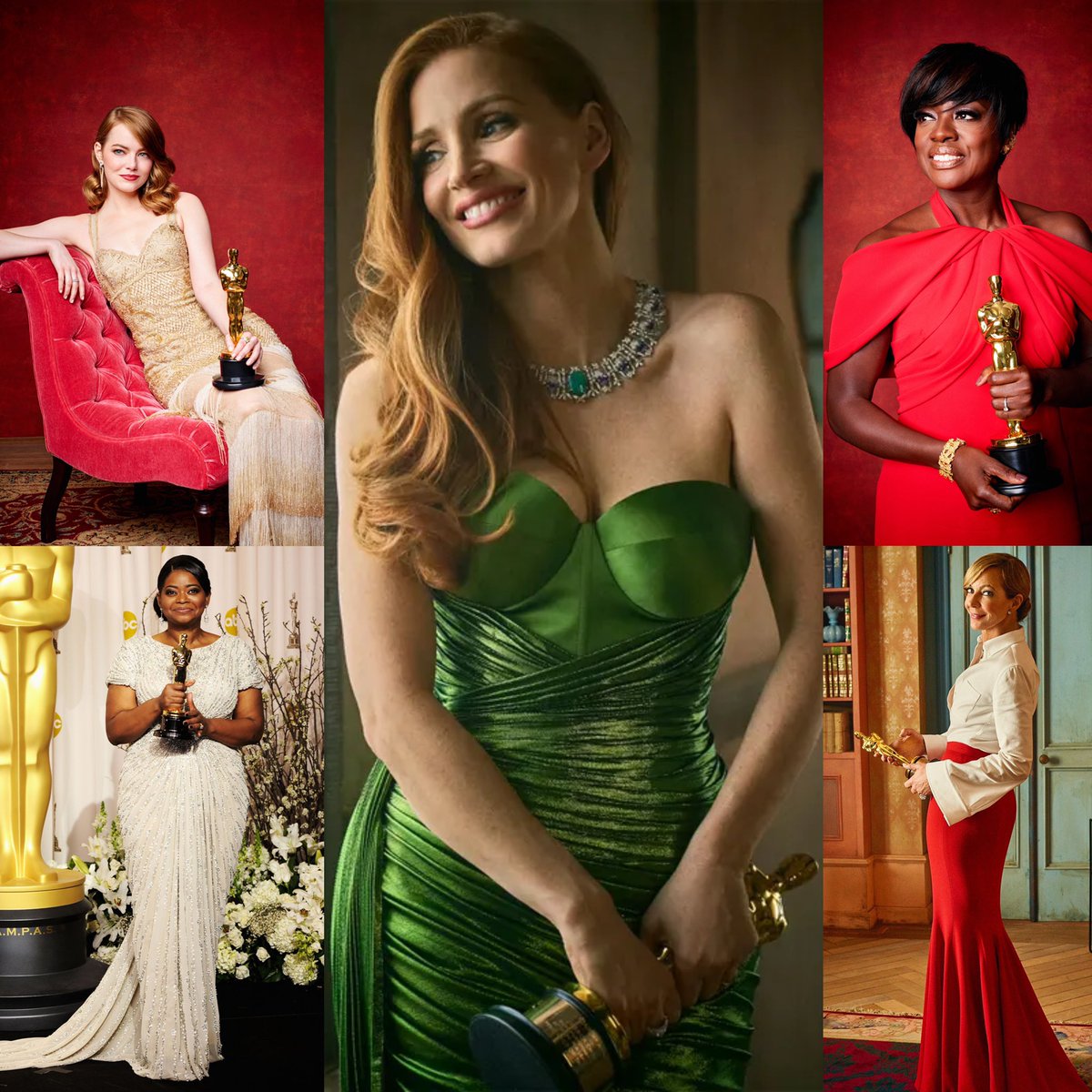 CATPLOT_MOVIE's tweet photo. اصبحت جيسيكا شاستاين خامس ممثلة من فيلم (2011) The Help تفوز بالاوسكار منذ اطلاقه https://t.co/g44krdesAx