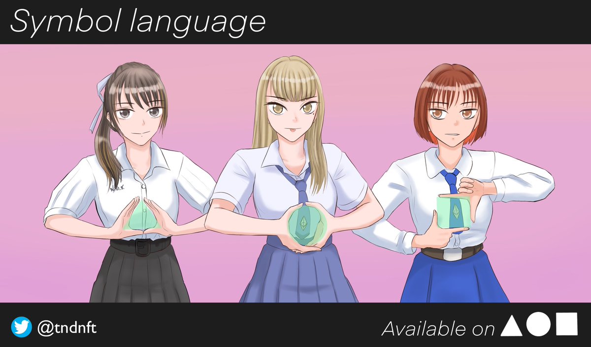 thaartsfw's tweet photo. New Cover in FND
3 Girl with hand sign showing symbol of something.

I also mint for sale too.

https://t.co/98JZUtWPVQ

#NFTCommumity #NFTdrop #FoundationNFT 
#NFTthaiartist #NFTJapan https://t.co/NUWtAPWmQo