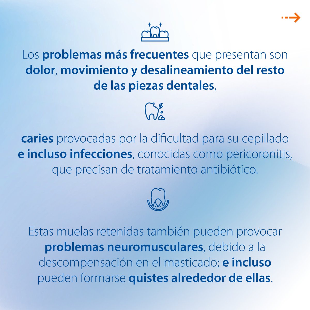 SolucionDentalE's tweet photo. ¿A quien no le ha dolido alguna vez una muela del juicio? Te explicamos las causas y los problemas que pueden plantear. @CFMadridRio  #muelasdeljuicio #dentista #cuidatusonrisa #hiegienebucodental #saludbucodental #caries #infección #gingivitis https://t.co/LVTaL66KFK