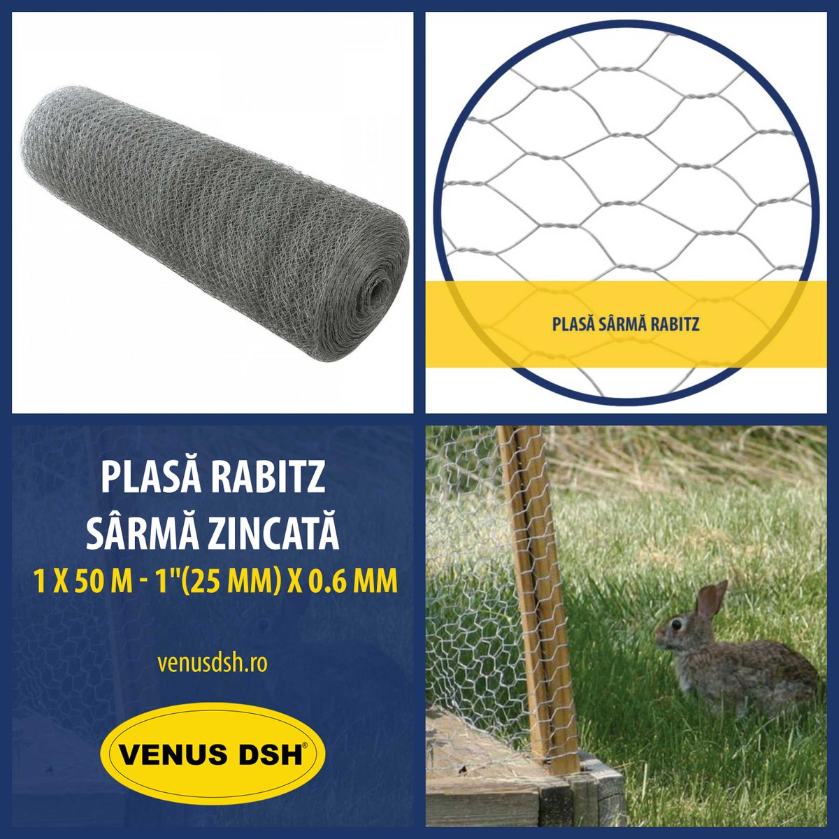 venusdsh_ro's tweet image. Plasa rabitz Zn 1 x 50 m - 1&quot;(25 mm) x 0.6 mm »»» Plasa sarma, sarme venusdsh.ro/plasa-sarma-ra… 

#venusdsh #plasarabitz #HexagonalWireMesh