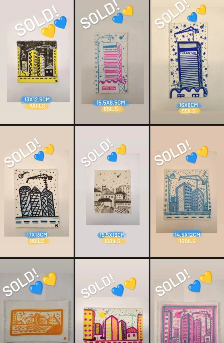 A few weeks ago I made a #flashsale of small artworks on <a href="/instagram/">Instagram</a> donating 55% of proceeds to aid #Ukraine.  I'm so happy that the response was amazing &amp; 15 works found new homes and 250$ was sent to <a href="/UkraineCharity/">Ukraine Charity</a> and through <a href="/tezos/">Tezos</a> <a href="/TempleWallet/">Temple Wallet</a> #stopwar #SupportUkraine