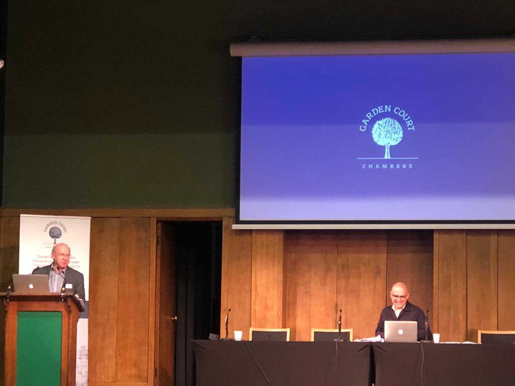 gardencourtlaw's tweet photo. We’re now hearing from Laurie Fransman QC and Adrian Berry (@BerryAdrianC) on ‘British nationality, acquisition and loss’ #NABBConference https://t.co/cD9Fojlop4